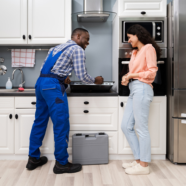 how long does it typically take to complete cooktop repair services in Portsmouth Rhode Island